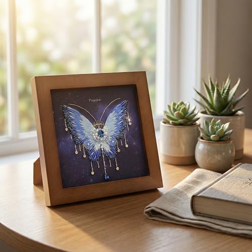 Bead Embroidery Kit for Adults with Instructions Video and Gift Box