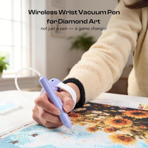 Caydo Electric Diamond Art Pen, Diamond Art Tool & Accessories, Lavender