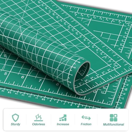 DIYSELF 23in×17in Cutting Mat, A2 Self Healing Craft Mat for Sewing
