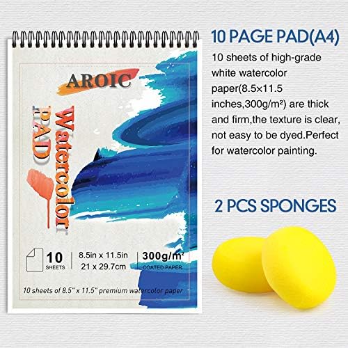 48 Colors Watercolor Paint Set for Adults and Beginners