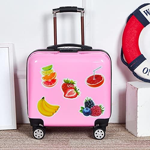 Fruit Stickers, 100 Pcs Cute Fruits Stickers Pack, Colorful VSCO Waterproof Sticker for Water Bottle Scooter Luggage Laptop, Fruits Sticker Bulk Holiday Gifts for Kids Teens Adults