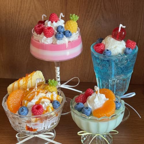 Heigble 3.3 lb Gel Wax for Candle Making Candle Making Kit with 5 Fruit Silicone Molds Wick Stickers and Liquid Dye DIY Clear Jelly Make Candles DIY Supplies for Party Supplies
