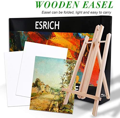 ESRICH Acrylic Paint Set,Painting Supplies with 2 PCS of 12 Paint