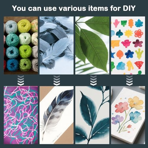 INNOVAYOU 5 * 7inch Gel Plate Printing Kit, Set with Gel Printing