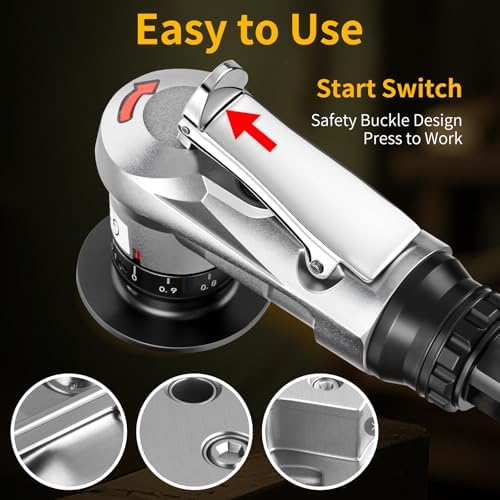 Pneumatic Chamfer Tool, 30000 RPM Air Chamfer Tool with 8C & 6R Blades