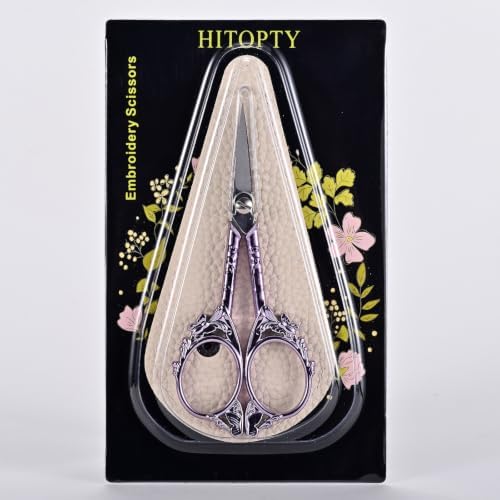Small Precision Detail Scissors with Cover, Sharp Tip All Purpose