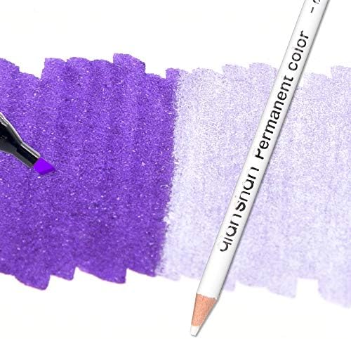 2 Pcs White Sketch Charcoal Pencils -Professional Hight Quality Sketch Highlight White Charcoal Wooden Pencils for Artist Drawing, Sketching, Blending