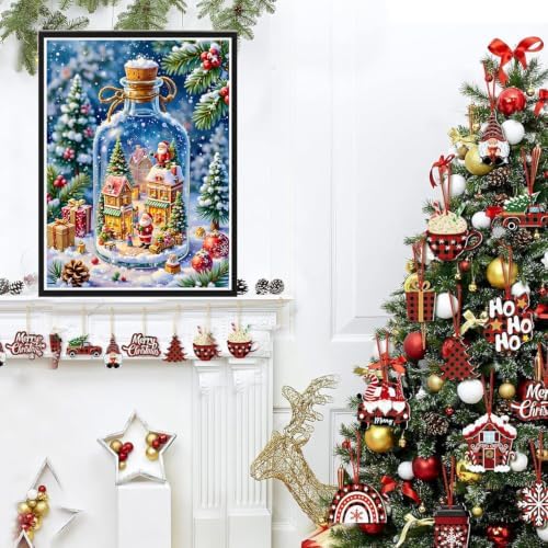 Axquilon Christmas Diamond Art Kits for Adults 12x16 inch