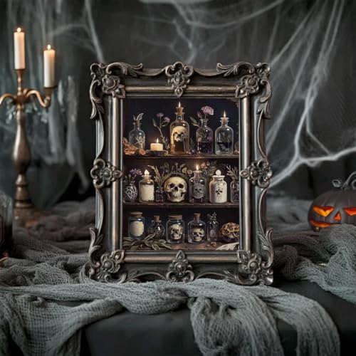 VeGuude Halloween Diamond Art Kits for Adults Home Wall Decor Gift 12x16 in
