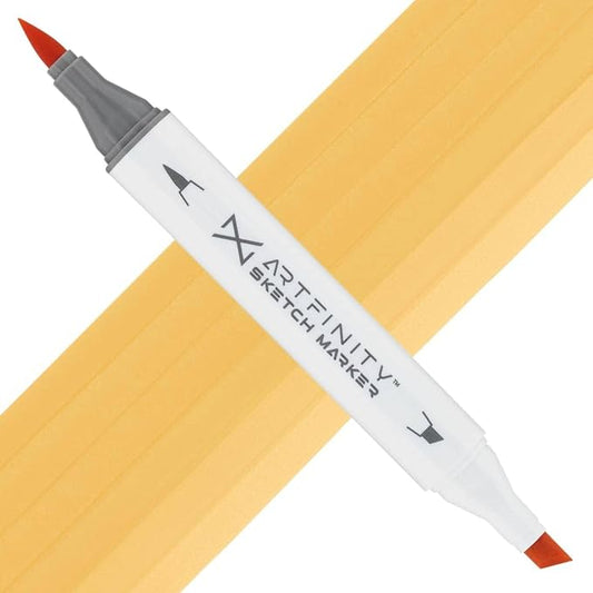Artfinity Sketch Markers - Goldenrod YR4-2, Vibrant, Professional, Dye-Based Alcohol Markers for Artists, Drawing, Travel, & More