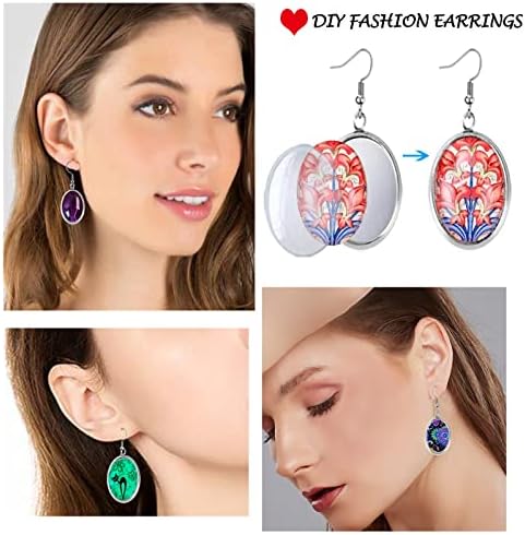 J6QIHANG Pendant Trays Set for DIY Jewelry Making Crafts