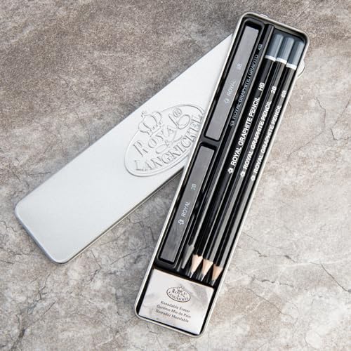 Royal & Langnickel Sketching Art Set W/Tin