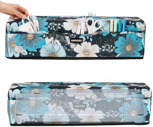 AMOIGEE Dust Cover with Pockets for Cricut Accessories, Supplies and tools