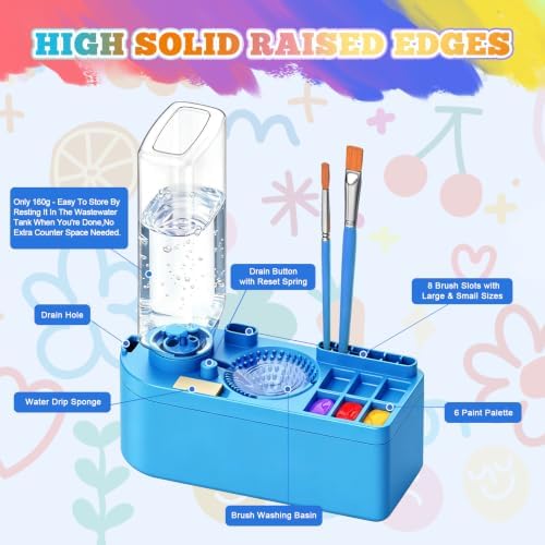 Paint Brush Cleaner Tool Water Color Brush Rinser Flush My Brush