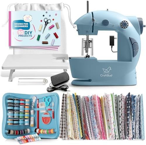 CraftBud Mini Sewing Machine for Beginners, Adults and Kids Sewing Machine