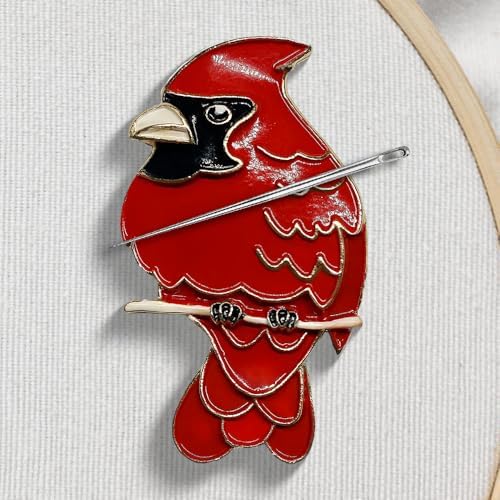 Needle Minder Magnet, Magnetic Needle Minder, Needle Minders Magnetic Cross Stitch Accessories, Magnetic Needle Holder (Bird)