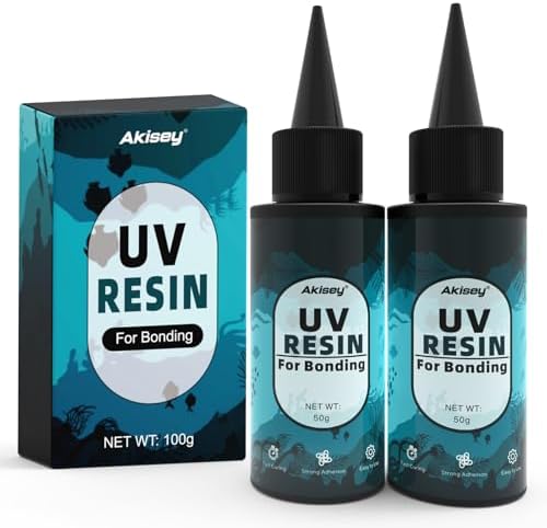 Akisey 100g UV Resin for Bonding & Fast Curing in Seconds