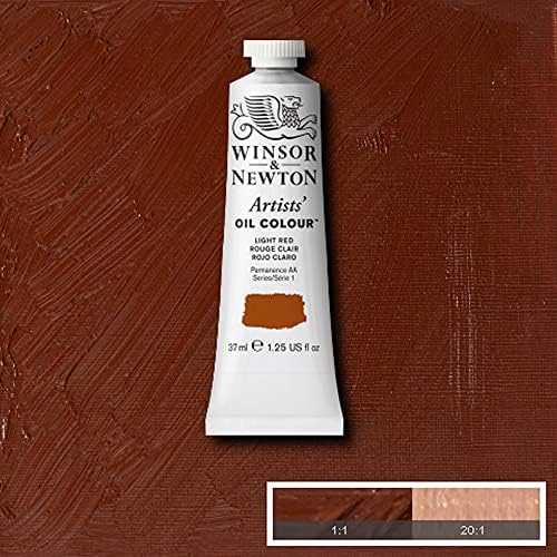 Winsor & Newton Artists' Oil Paint, 37ml Tube, Light Red