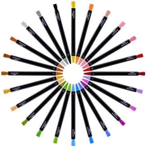 Zebra Pen Zensations Colored Mechanical Pencil, Assorted, #2, 2.0mm, 24-Pk