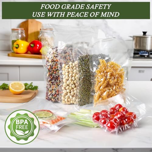 Kitchen Essentials, Vacuum Sealer Bags 3 Rolls 8"x20' Freezer Bags