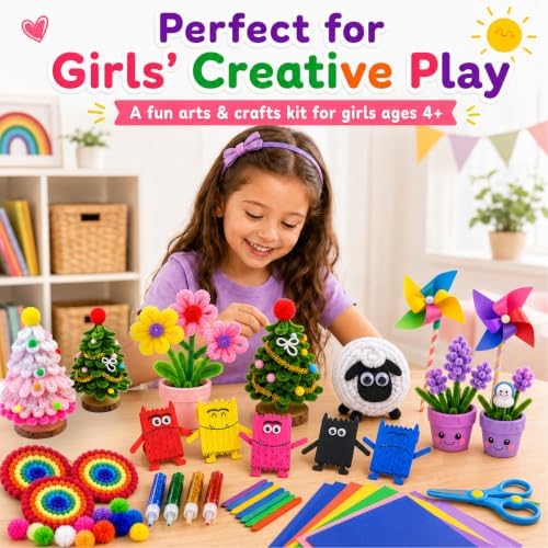 FUNZBO Arts and Crafts Supplies for Kids -Back to School Supplies Kits