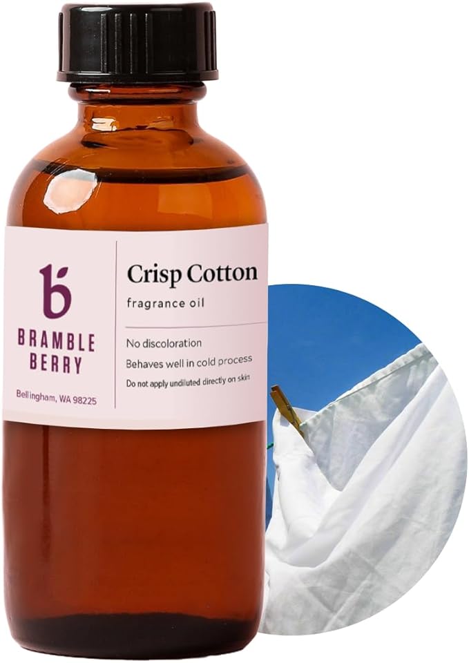 Bramble Berry Crisp Cotton Fragrance Oil | Clean for Soap, Lotion & Candles
