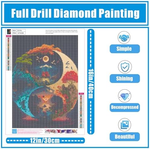 JAKI Tree of Life Diamond Painting Kits for Adults 12x16inch