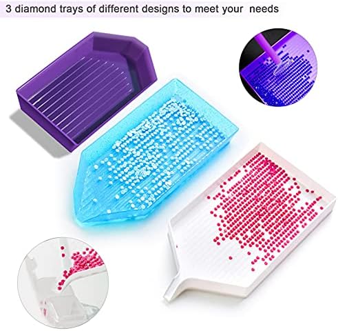 inifus 70 PCS 5D DIY Diamond Painting Accessories,Diamond Painting Tools