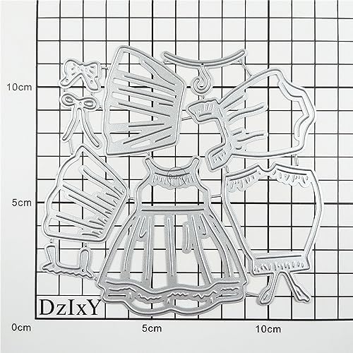 Baby Skirt Suit Metal Cutting Dies for Card Making