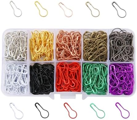 Gourd-Shaped Locking Stitch Markers for Crocheting Cute Stitch Markers Metal Stitch Marker Knitting Accessories