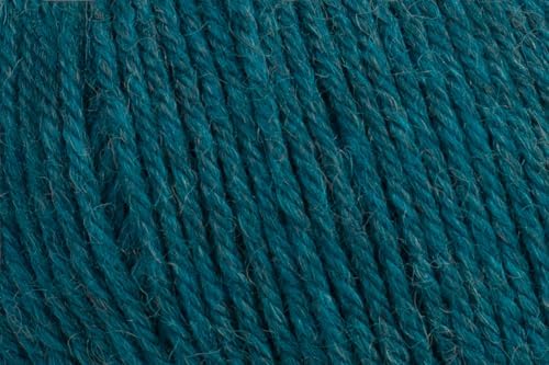 100% Baby Alpaca Yarn for Knitting & Crocheting - Set of 3 Skeins of Premium Yarn DK - Lightweight, Hypoallergenic & Thermal Peru Made - Ideal for Delicate Projects (M023 - Turquoise Blue)