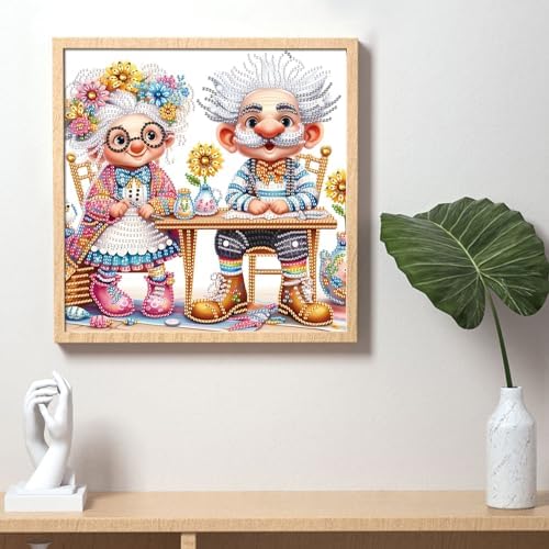 Diamond Painting Kits for Adults, Family Daily Life Pattern Design Special Shape Diamond Art Kits for Beginners, DIY Diamonds Paintings Art for Home Wall Decor Gift