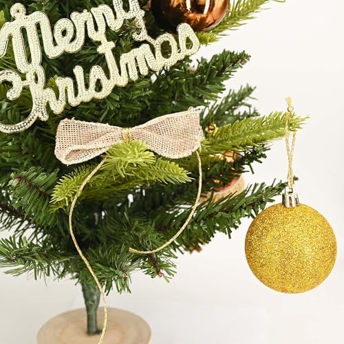 Leecogo 110Yards/328Feet Gold String Twine for DIY Crafts Metallic Bakers Twine Yarn Wrapping Party Home Decoration