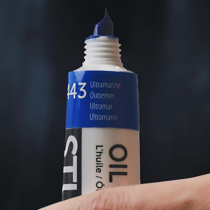 PHOENIX Oil Paint Set - 12x12ml/0.4 Fl Oz Tubes, Non-toxic Oil Based Paints for Canvas Craft Painting, Oil Painting Supplies for Artists, Adults & Beginners