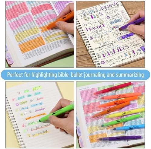 Mr. Pen- No Bleed Gel Highlighters, Vibrant Colors, 8 Pack
