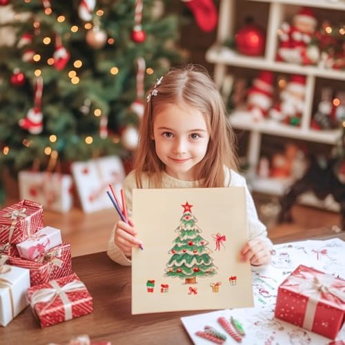 Wood Panels for DIY Painting - Christmas Crafts & Home Décor | 12x12 Inch Canvas Wood Boards, Unfinished Wooden Canvas for Adults (3-Pack)