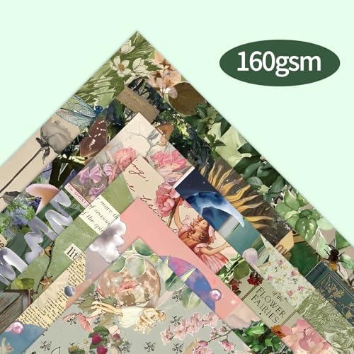 6x6" Scrapbooking Paper Pad Single Sided Decorative Colored Papers