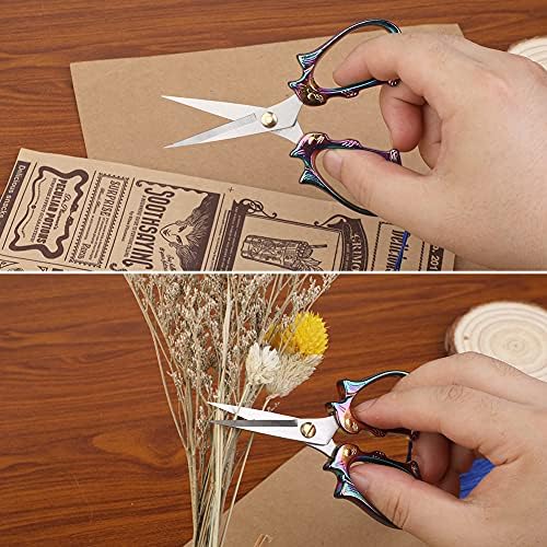 SHWAKK Embroidery Scissors, Stainless Steel Tailor Sewing Scissors