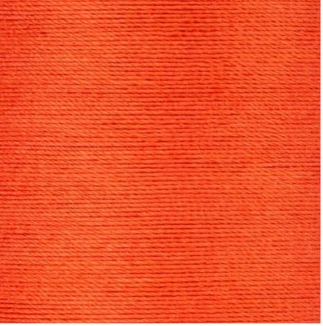 Coats & Clark Cotton All Purpose Sewing Thread 100% Mercerized Cotton 225 Yards Each Spool S970 2 Pack Bundle with 3 Bella's Crafts Needle Threaders (Tango)