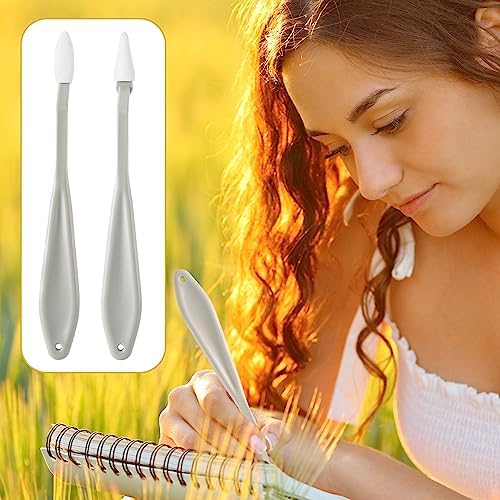 HINZIC 2 Sets 44pcs Sketch Drawing Tools, Paper Art Blending Blenders Stumps Sketch Trimmer Erase Sponge Wiper Pencils for Students Artist Charcoal Painting Brush(Gray, Yellow)