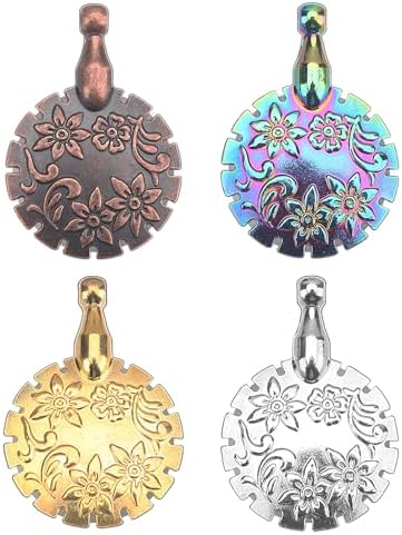Olikraft 4-Pack Yarn Cutter Pendants (Mixed Colors)
