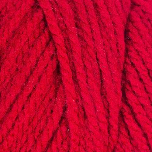 Red Heart With Love yarn, Chunky - Holly Berry
