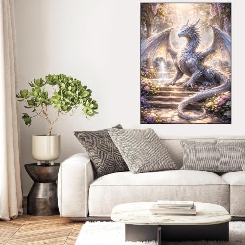 Diamond Art Kits for Adults, Dragon Diamond Art Painting Kits for Adults