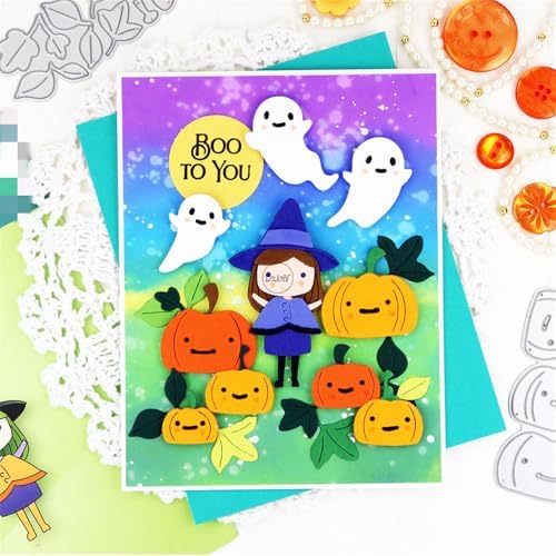 Patchwork Character Metal Cutting Dies for Card Making