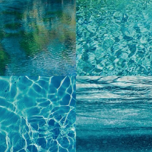 Scrapbook Paper Pad, 6x6 Inch, Single-Sided Decorative Craft Paper, 24 Sheets for Scrapbooking, Cardmaking & DIY Crafts – Ocean Blue