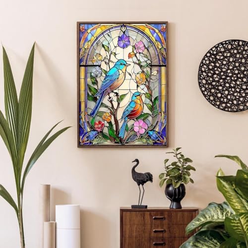 YOLENIX Bird Diamond Art Kits for Adult Diamond Painting Kit for Beginner
