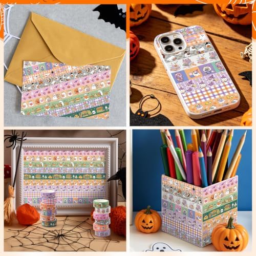 Halloween Ghost Reading Washi Tape for DIY Craft Gift Wrapping