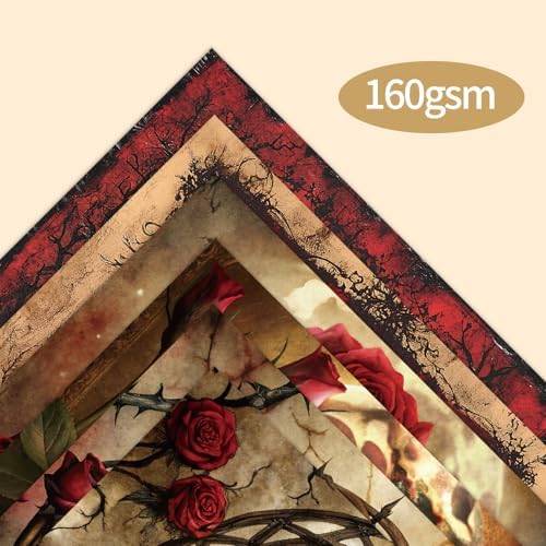 6x6" Scrapbooking Paper Pad Single Sided Decorative Colored Papers