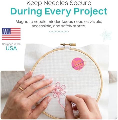 Aspen Lane Magnetic Needle Minder Needlepoint Accessory (Cross Stitch)