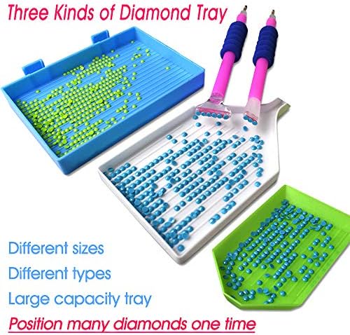 56ps 5D Diamond Painting Accessories & Tools Kits for Kids or Adults